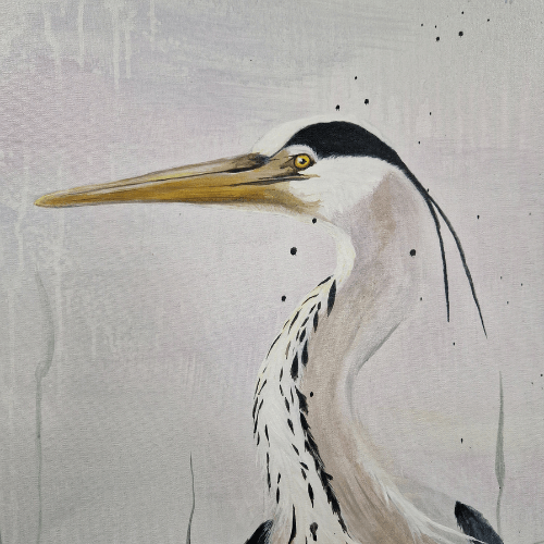 Visreiger | Origineel schilderij | Simone Freiheit