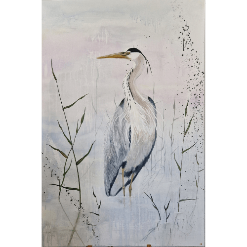 Visreiger | Origineel schilderij | Simone Freiheit