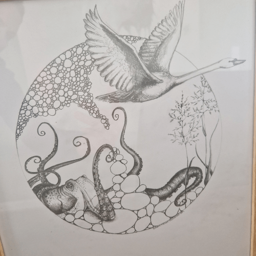 Noords 2 | Originele tekening | Simone Freiheit