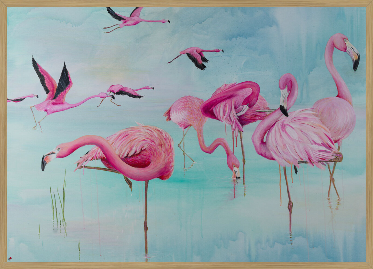 Acoustic art 80x120 cm