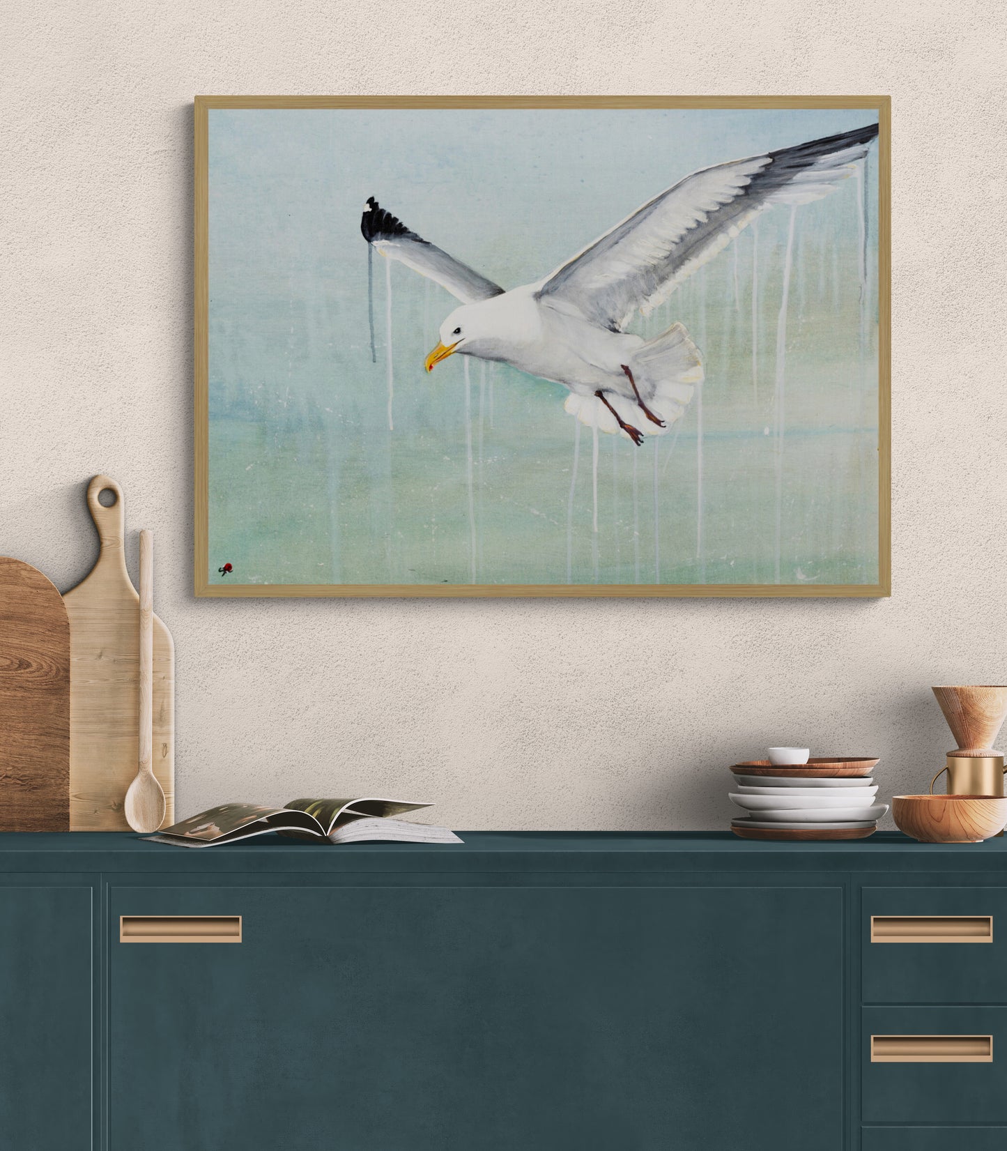 Sølvmåge | Fine Art Giclée print