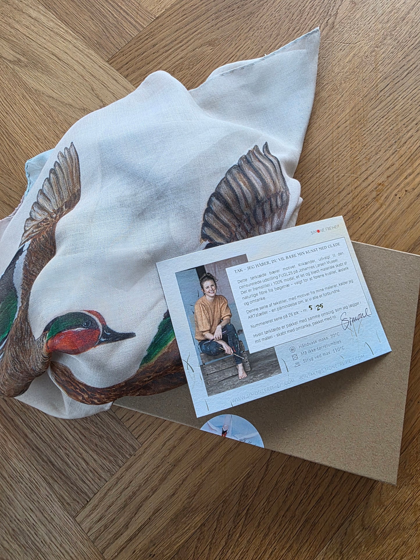 Tørklæde | 100% modal | 80x80 cm