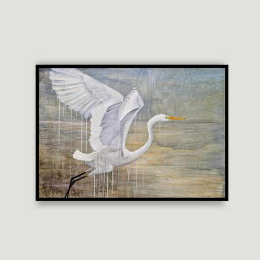 SØLVHEJRE | Fine Art Giclée print