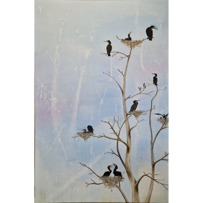 CORMORANT | Original painting | Simone Freiheit