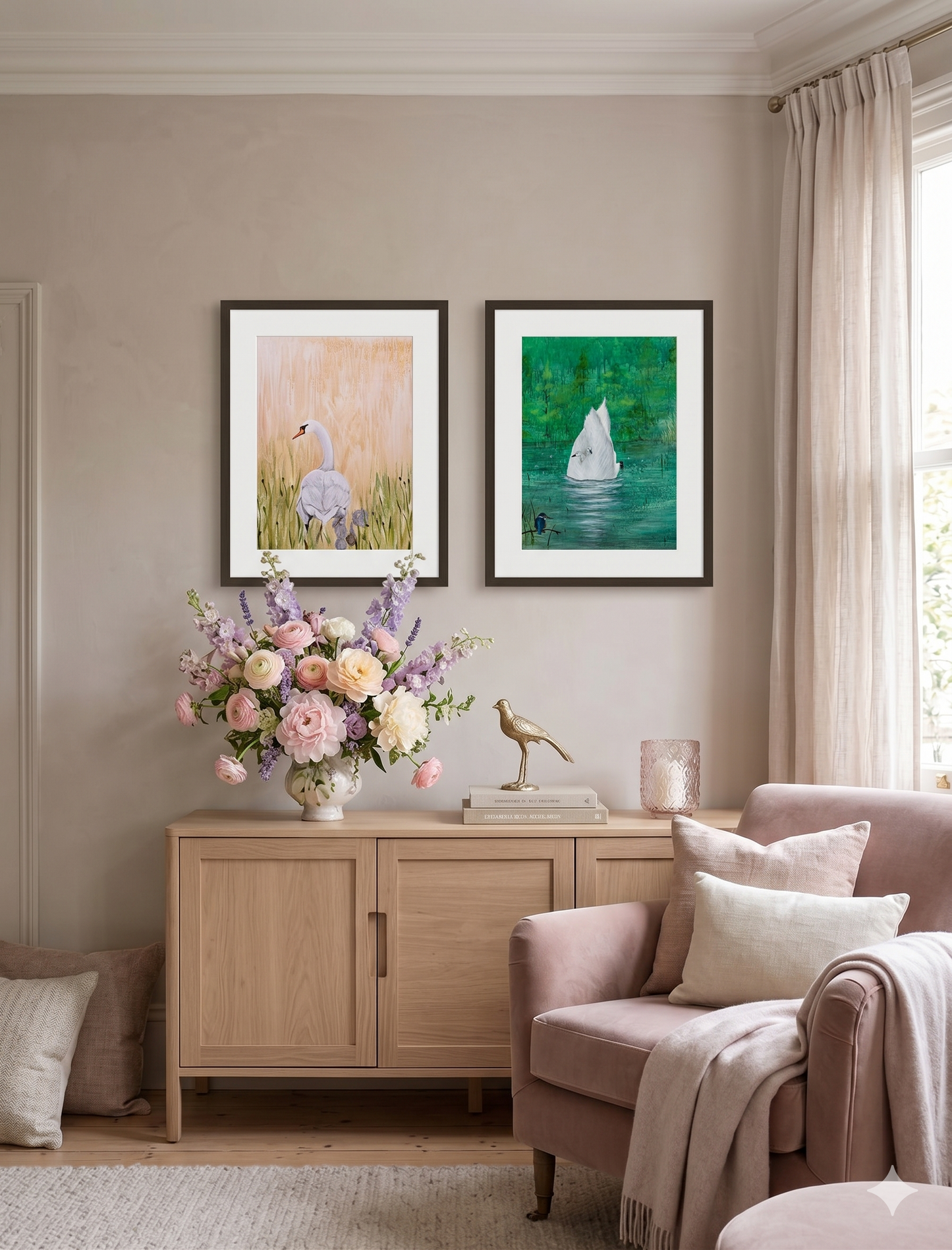 Mother's Day gift – "Mother Swan" package