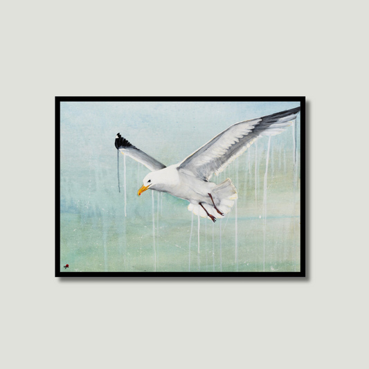 Sølvmåge | Fine Art Giclée print