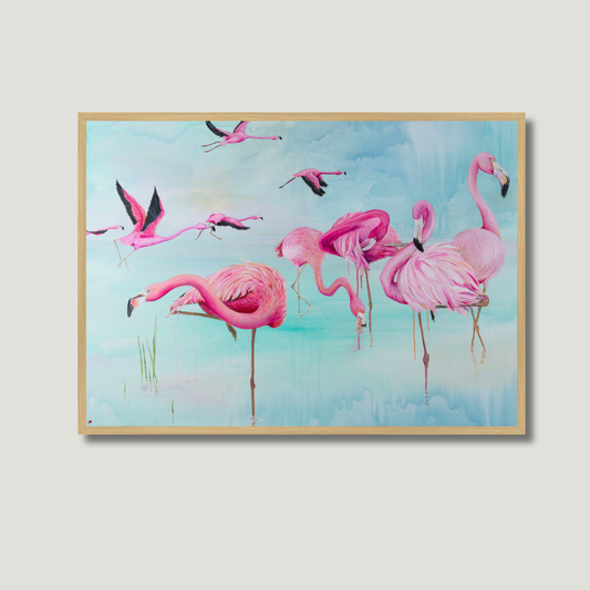 Flamingoer | Fine Art Giclée print