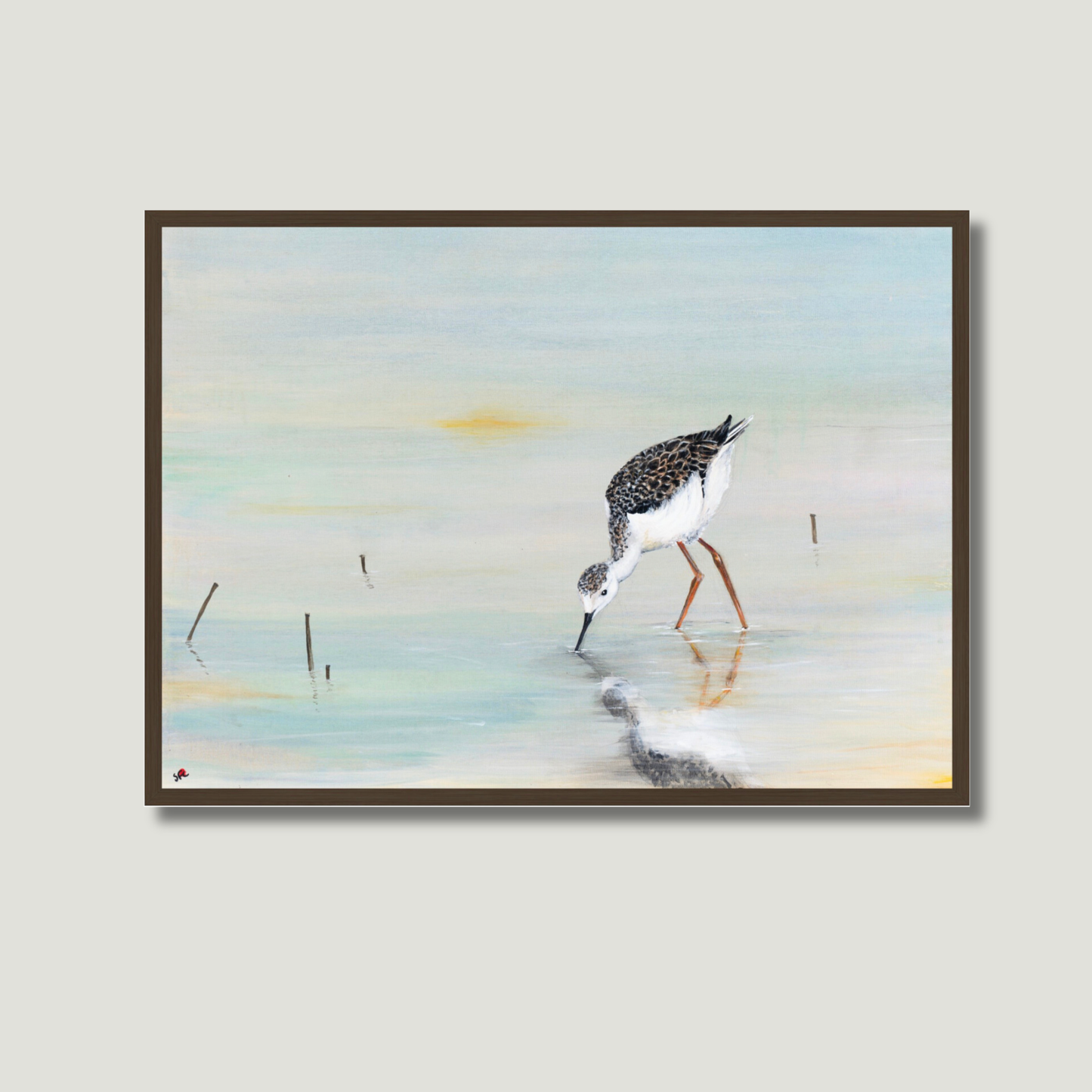 Stylteløber | Fine Art Giclée print