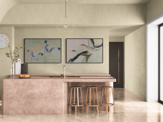 Akustikkunst 80x120 cm